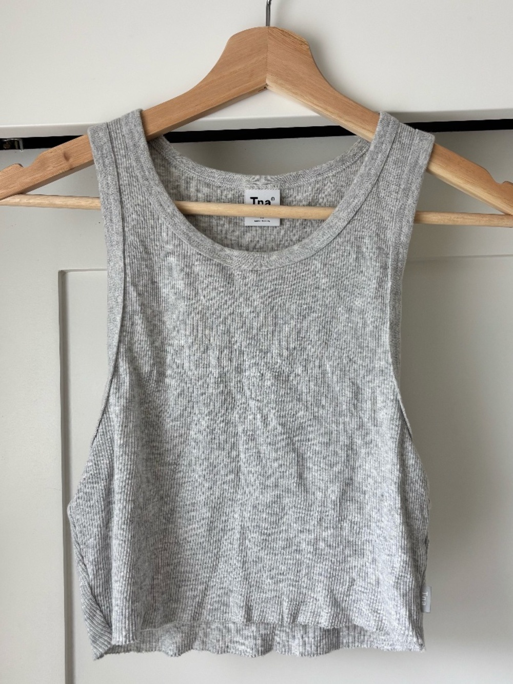Cropped TNA racerback tank